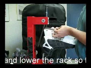 028 Installing Copper Rivets - Blademaster skate sharpening machine sharpen how to