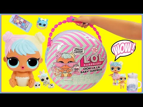 LOL Surprise!!! OOH LA LA Baby surprise!!! Abrimos y jugamos con LIL Bon Bon GIGANTE!!!