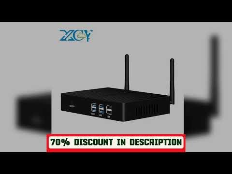 A must-have product! XCY Fanless Mini PC Intel Core i7 4500U i5 5200U 300M WiFi Gigabit Ethernet 8