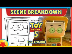 Toy Story 5: "Smarty Pants Needs Batteries!" BTS | Pixar's Set the Scene