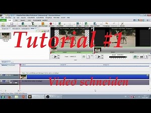 Wie schneide ich ein Video mit Videopad Video Editor? | Die Basics | Tutorial #1