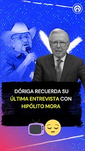 684K views · 8.2K reactions | Hipólito Mora dio una entrevista a López-Dóriga antes de que lo asesinaran; "el crimen organizado lo mató; el crimen organizado manda", señala el periodista. #RadioFórmulaMx #AbriendoLaConversación | Radio Fórmula | Facebook
