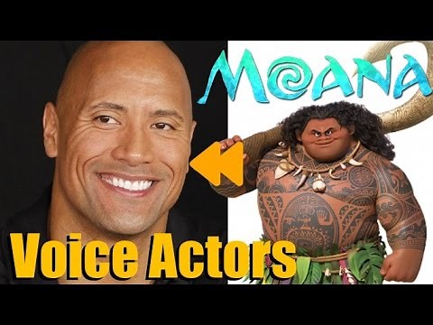 "Moana" Voice Actors and Characters [QUICKIE]
