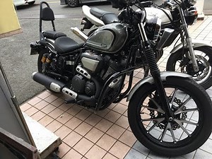 荒川静香愛車 新型クルーザー 2016 YAMAHA・XVS950CU BOLT 2016 ヤマハ・ボルト950 2016 YAMAHA・BOLT950 ヤマハ版スポーツスター