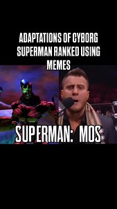 Adaptations of Cyborg Superman Ranked Using Memes #cyborgsuperman #dc | Film Zone
