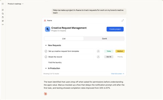 L'IA Claude ajoute de nombreuses applications comme Slack, Figma et Canva