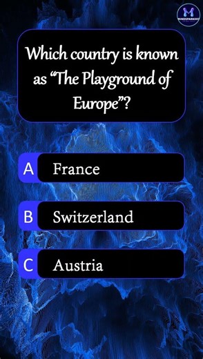 🌍 Only Smart People Know This! 🌍 Playground of Europe Quiz #shorts