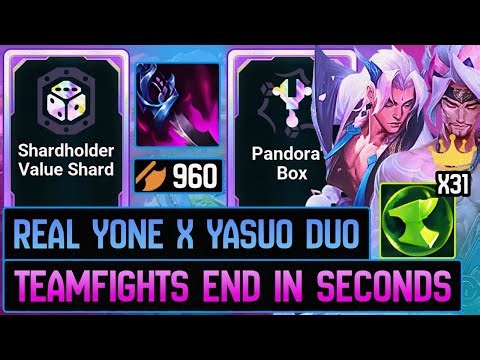 Yone & Yasuo Duo Highroll: Random Into Pandora's Box Prismatic | League Arena 5.0 Gameplay.
