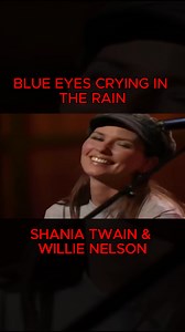 A familiar melody stopped everyone in their tracks, and suddenly time felt slower and sweeter. When Shania Twain stepped into the spotlight beside Willie Nelson, something special was about to happen. Their voices met on Blue Eyes Crying in the Rain, and the song felt brand new yet deeply rooted in country music history. Shania brought warmth and grace, while Willie delivered the quiet wisdom only he can carry. The moment was simple, honest, and powerful. Two legends sharing one song, one story,