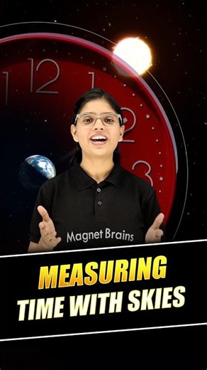 Measuring Time with the Sky! ⏳☀️🌙 #ScienceShorts