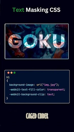 MIND-BLOWING CSS Secrets to Mask Text Like a Pro