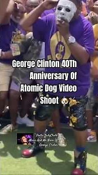 George Clinton 40Th Anniversary Of Atomic Dog Video Shoot 🐶🦮