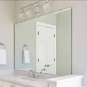 "MirrorMate is a quick and easy way to make a dramatic change without removing an existing mirror. Love, love, love this product! ⭐️⭐️⭐️⭐️⭐️" - another satisfied customer | MirrorMate Frames