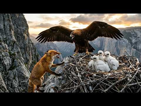 Golden Eagle: 200 Days From Egg To Survivor | Animals Life