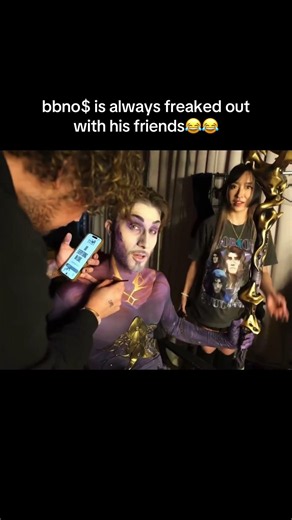 bbno$ is always freaked out with his friends 😭😭