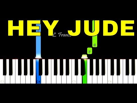 The Beatles - Hey Jude | EASY Piano
