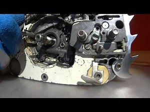 Stihl 026 / 024 Kupplung & Ölpumpe Ausbauen