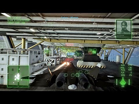 Ace Combat 7: Skies Unknown (Su-57 + Pulse Laser) Mission 11 l Fleet Destruction |_・) ～