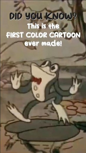 Flip the Frog – The First Color Cartoon Ever (1930) #classicanimation #flipthefrog #publicdomain