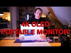 4K OLED Portable Monitor Review