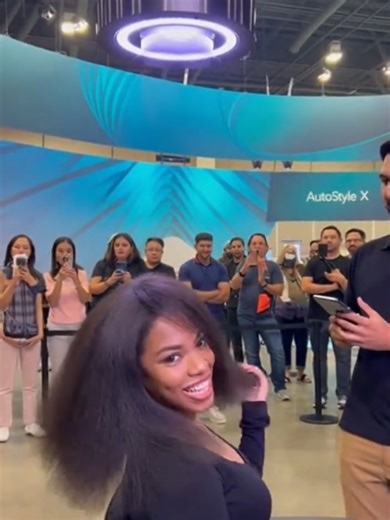 Transforming Curly Hair to Straight with AI Technology