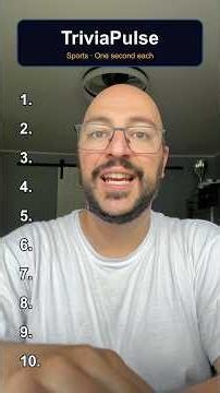Can You Score 10/10 on This Sports Trivia? 🏆