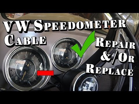 How VW Speedometer Cable Works - Repair or Replace