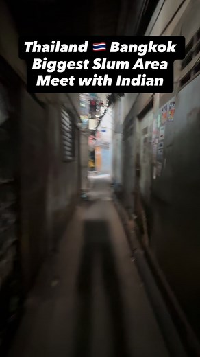 Meet Indian in Thailand 🇹🇭 Biggest Slum Area #meet #indian #in #bangkok #biggest #slum #area #reels #instagood #instagram #instalike #reelsinstagram #travel #viral #insta #instadaily #thailand | Traveller Jatin