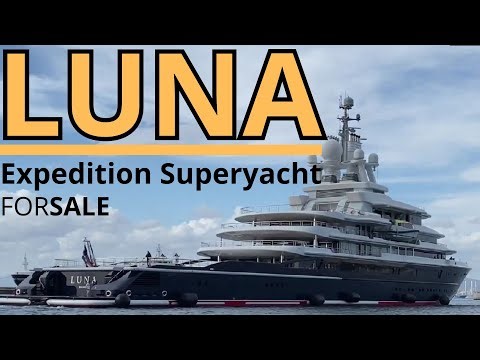 Luna Expedition Yacht For Sale: A 115 meters of Luxury by Lloyd Werft