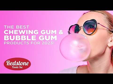 The Best Chewing Gum & Bubble Gum Products for 2023! | Redstone Foods