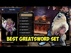 Best High Rank Greatsword Build! | Monster Hunter Rise