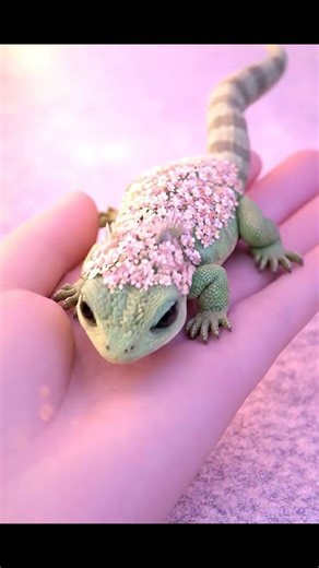 Dreamy Cute Animals - imaginary baby iguana #cute #animals #baby #adorable #pets #imaginary