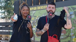Livio vs. Sirah am Openair Frauenfeld – wer ertauscht den krasseren Gegenstand? | Festivalsommer 2023