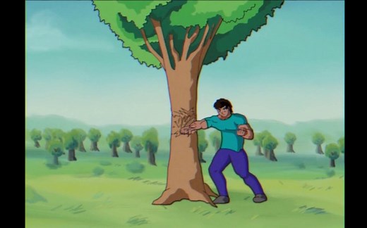 上世纪80年代的珍藏版《Minecraft》动画