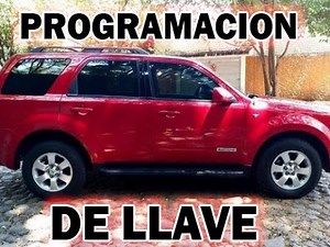 Programación de llave en Ford escape 2008
