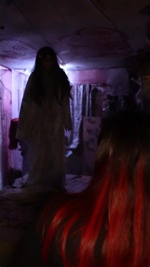 This Room Was CREEPY AF! #hauntedhouse #hauntedattraction #scareactor