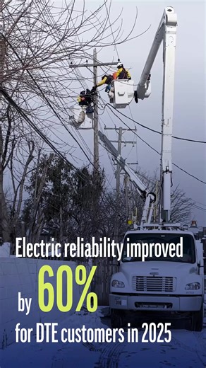 DTE Energy customers experienced the best electric reliability in nearly two decades. Here's how we've been working to improve service. | DTE Energy