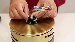 reiga 52 Inch 6 Speeds High CFM Quiet DC Motor Smart Ceiling Fan with Light and Remote, 3 Blade Indoor White Gold Modern Ceiling Fan for Bedroom Living Room