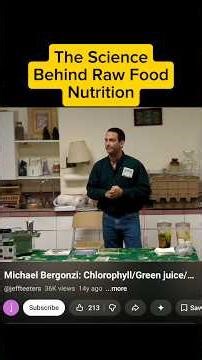 The Science Behind Raw Food Nutrition - Michael Bergonzi