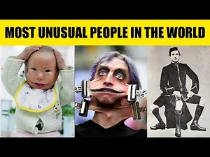 Most weird and unusual people in the world | You won't believe exist