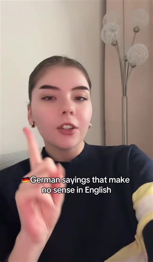 🇩🇪Here are German sayings that make no sense in English #learnlanguages #learngerman #learn #educational #german
