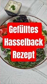 Das gefüllte Hasselback Kartoffel Rezept #einfachesrezept #schnellerezepte #kartoffelrezept