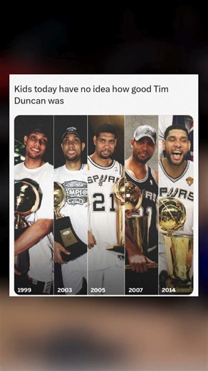 10K views · 476 reactions | Tim Duncan, the greatest power forward to play this game!  | Spurs Nation | Facebook