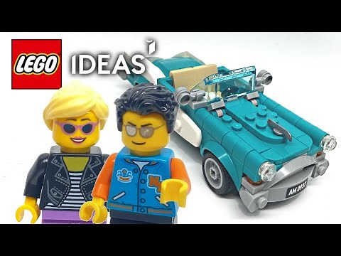 LEGO Ideas Vintage Car review! 2021 set 40448!