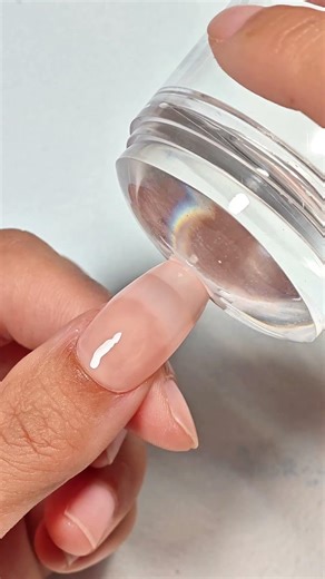 🤍French nail #brightrainbownails #NailInspiration #TripleFrench #NailTutorial #FrenchNails