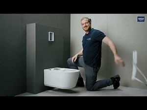 How to: de GROHE Sensia/Sensia Pro douche-wc installeren