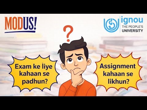 IGNOU Assignment & Exam Preparation: Where Should You Study From? #IGNOU