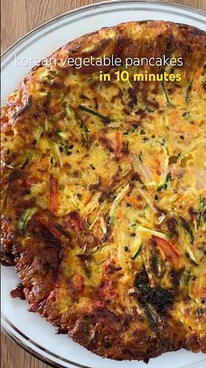 Crispy Korean Vegetable Pancakes (Yachaejeon) in Under 30 Minutes