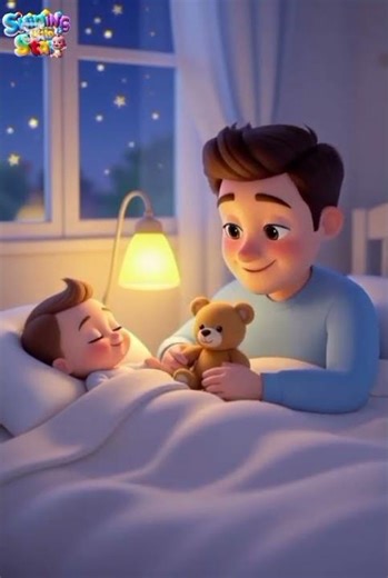 🌙 Sleepy Baby Song | Good Night Little Star | Shining Little Star Kids #shorts