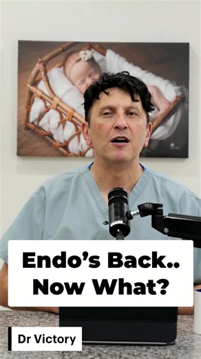 When Endo Comes Back Too Soon… Your Best Next Step Endometriosis can come back quickly—even within a year of surgery. So what’s the best next move? Dr. Victory explains why IVF, freezing embryos, and the right timing can make all the difference for your fertility journey. 💙 Every patient is unique, and your protocol should be built around your wants and goals. 👩‍⚕️ If you’re dealing with recurrent endo, this reel is for you. 💬 Drop your questions below & share with someone who needs this. #En
